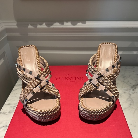 Valentino Slide Espadrilles - Picture 2 of 12